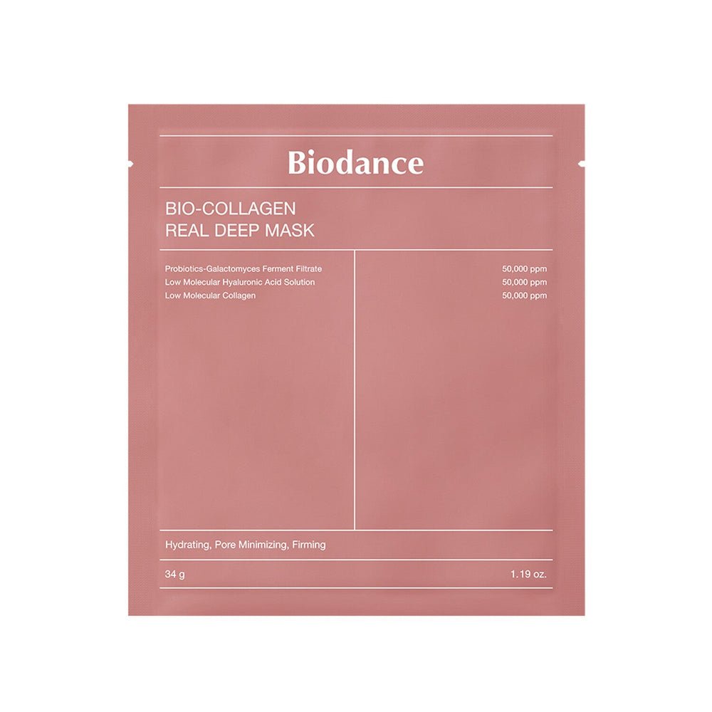 Biodance Bio-Collagen Real Deep Mask (Pink) 1 box (4 Sheets)