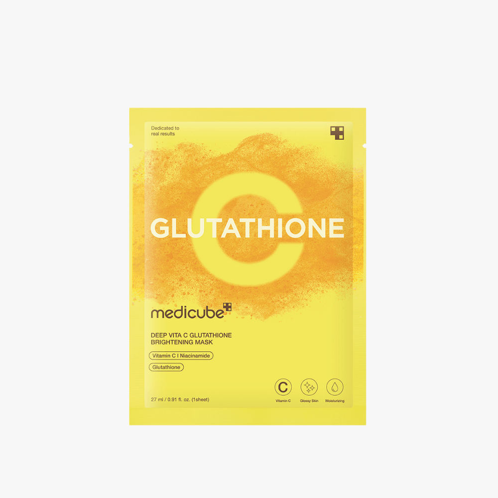Medicube Deep Vita C Glutathione Brightening Mask 1pc