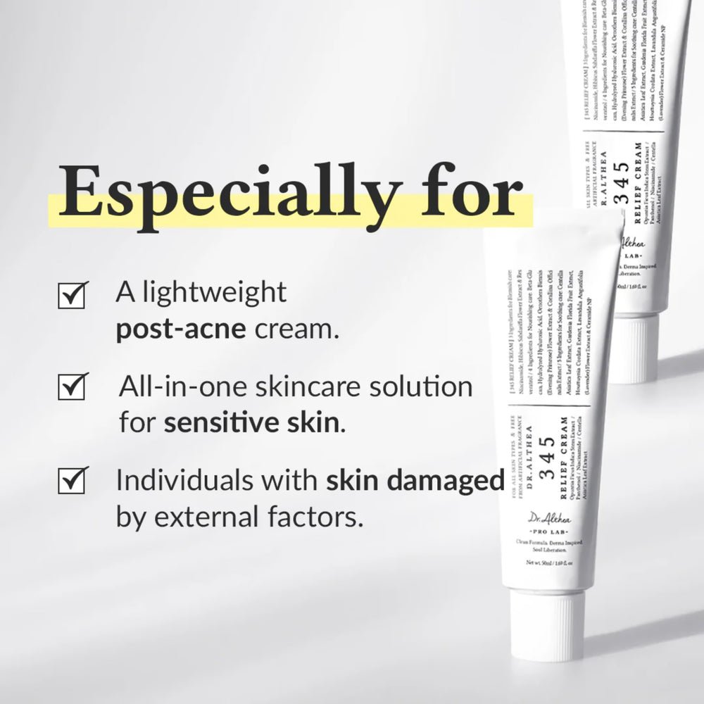 Dr. althea - 345 relief cream 50ml - Image 2