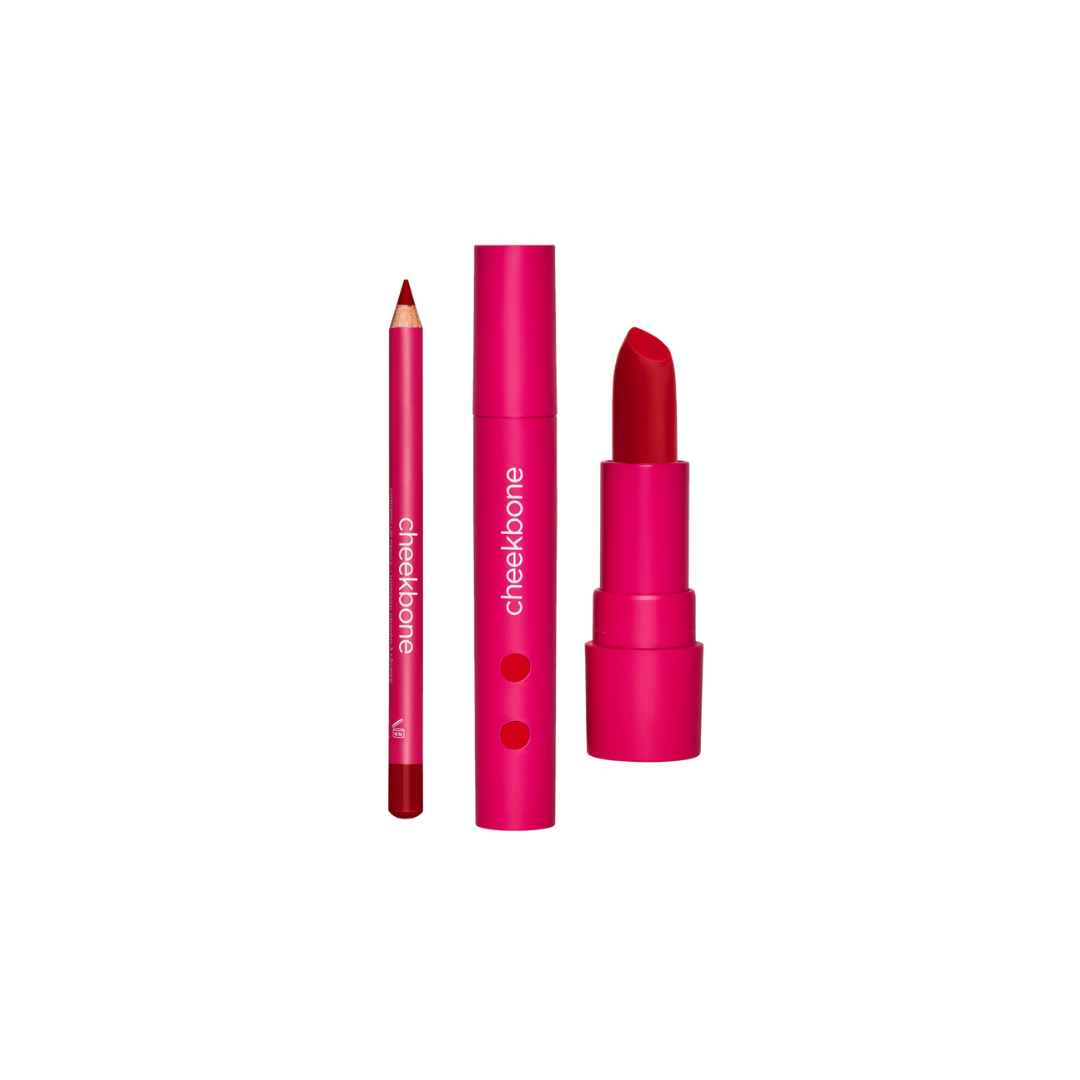 Cheekbone Beauty - Red Lip Kit